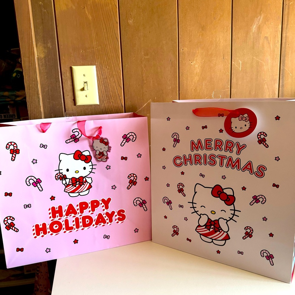 Hello Kitty Christmas Gift Bags